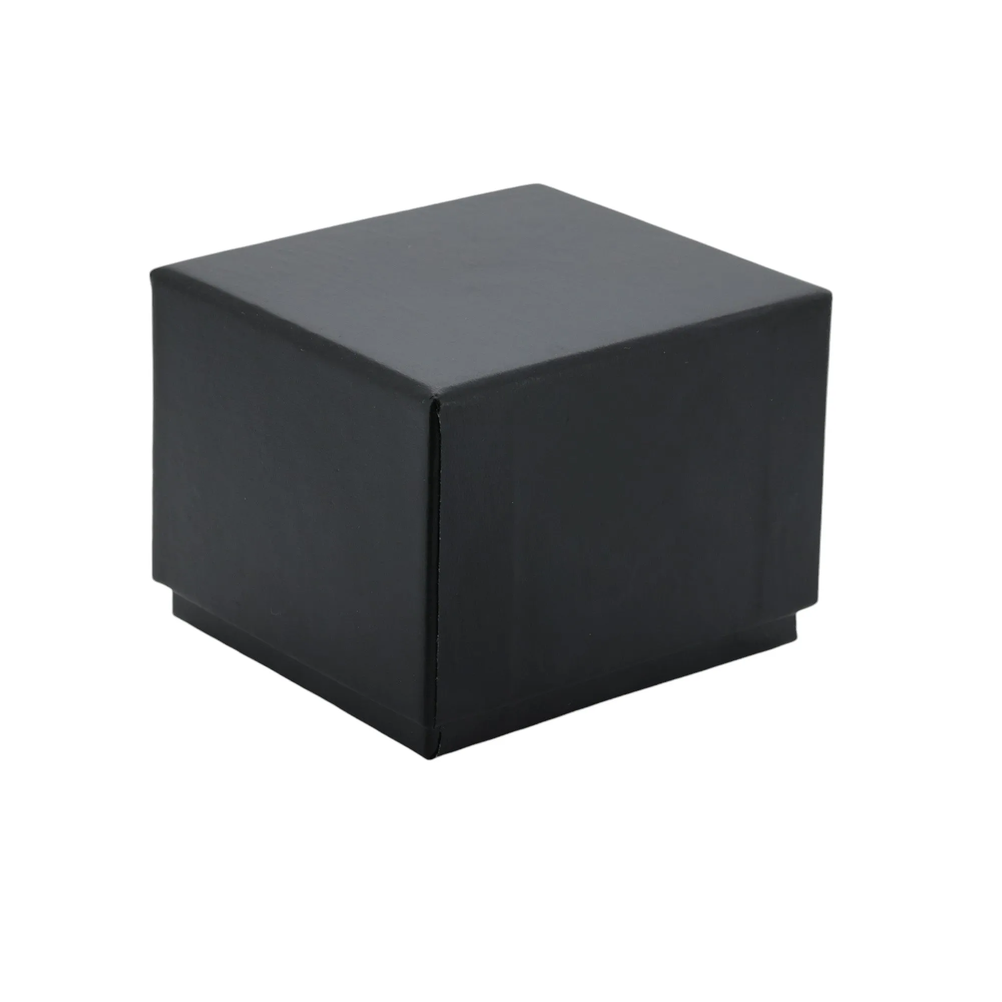 🆕📦 Matt Black Box for Earring/Pendant with Outer Box. Inner Leatherette (Black Outer, Black Inner)