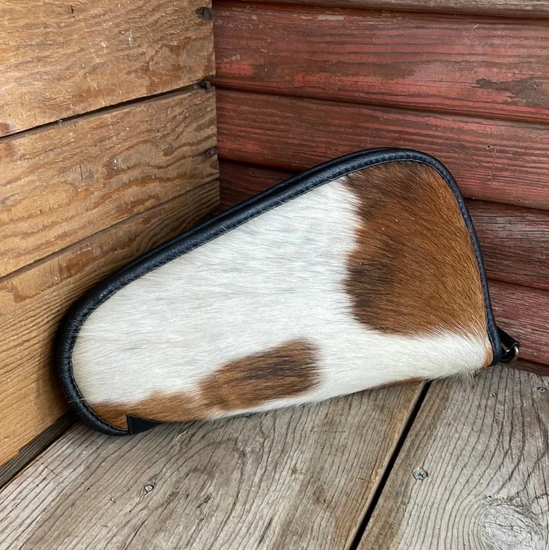 075 Medium Pistol Case - Cowhide w/