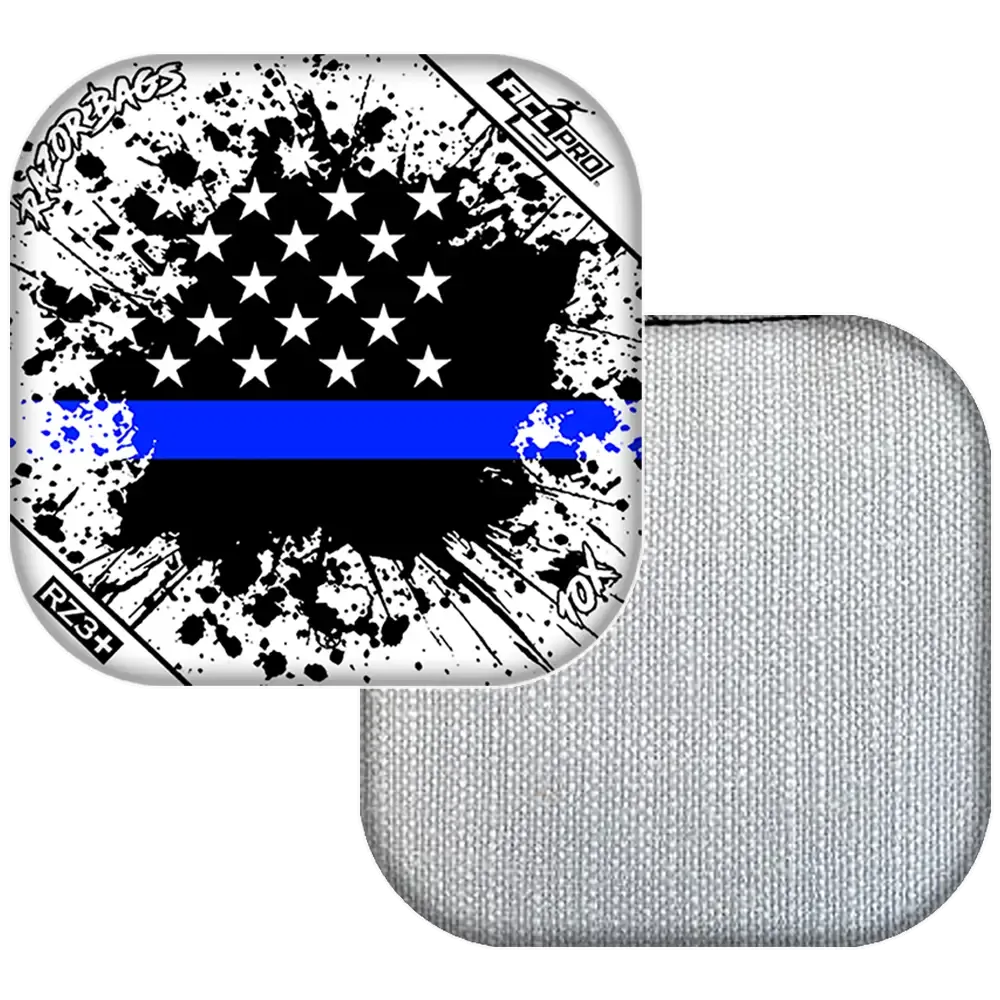 10X | Blue Line Flag | ACL PRO Razor Cornhole Bags