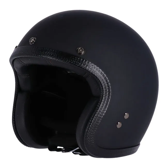 13 1/2 SKULL BUCKET HELMET MATT BLACK