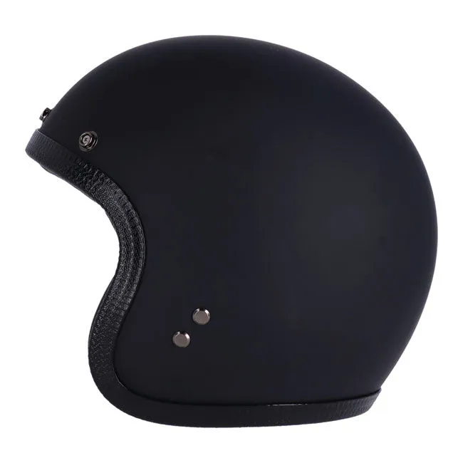13 1/2 SKULL BUCKET HELMET MATT BLACK