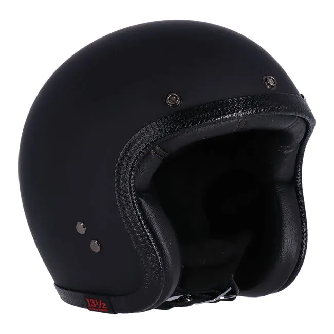 13 1/2 SKULL BUCKET HELMET MATT BLACK