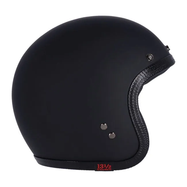 13 1/2 SKULL BUCKET HELMET MATT BLACK