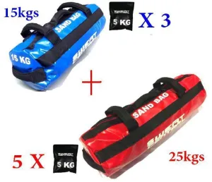 15KG & 25KG SAND BAG POWERBAGS BUNDLE