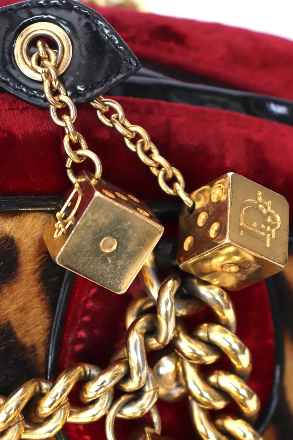 2004 Christian Dior Gambler Bowling Bag*