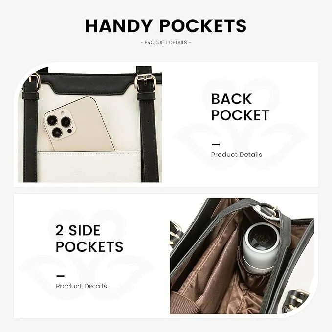 2Pcs Enamored Laptop Bag, 15.6"
