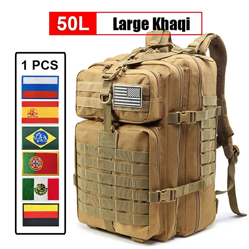 30L/50L 3P Tactical Backpack