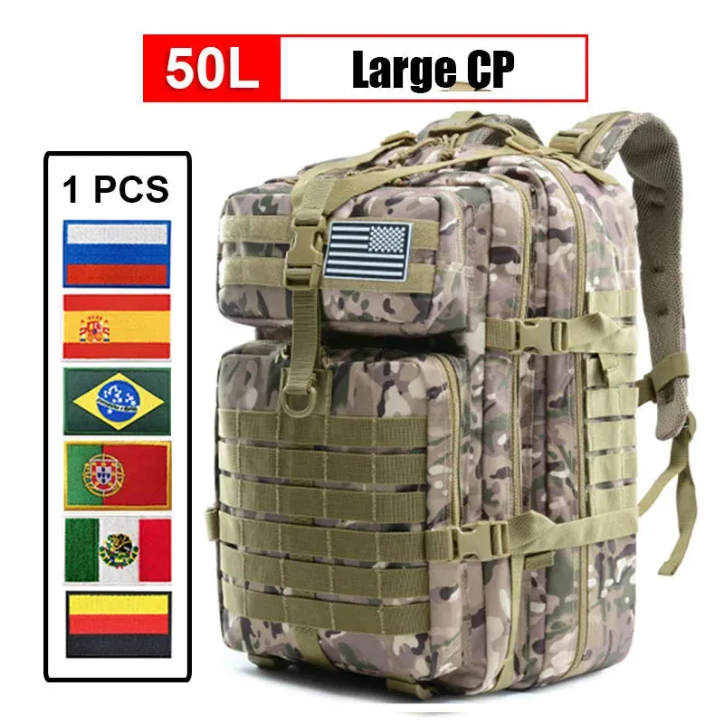 30L/50L 3P Tactical Backpack