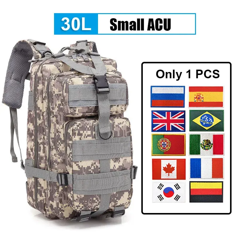 30L/50L 3P Tactical Backpack