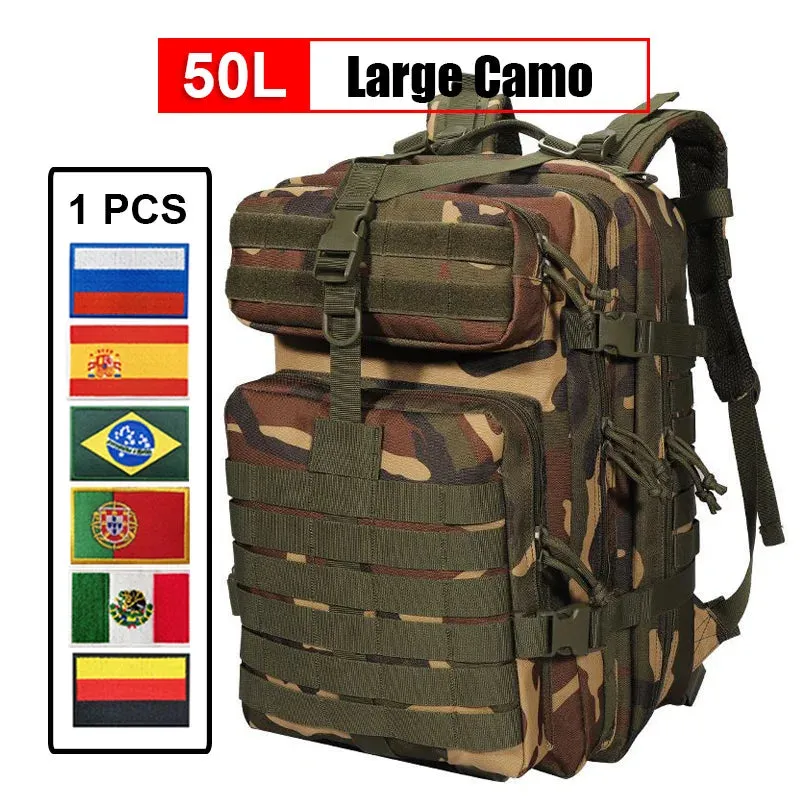 30L/50L 3P Tactical Backpack