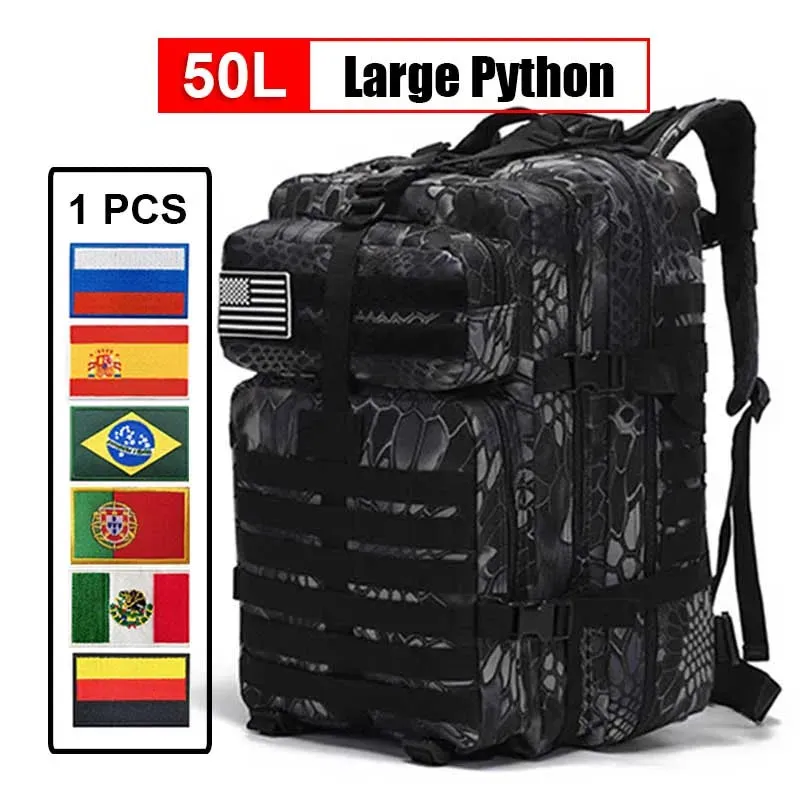 30L/50L 3P Tactical Backpack