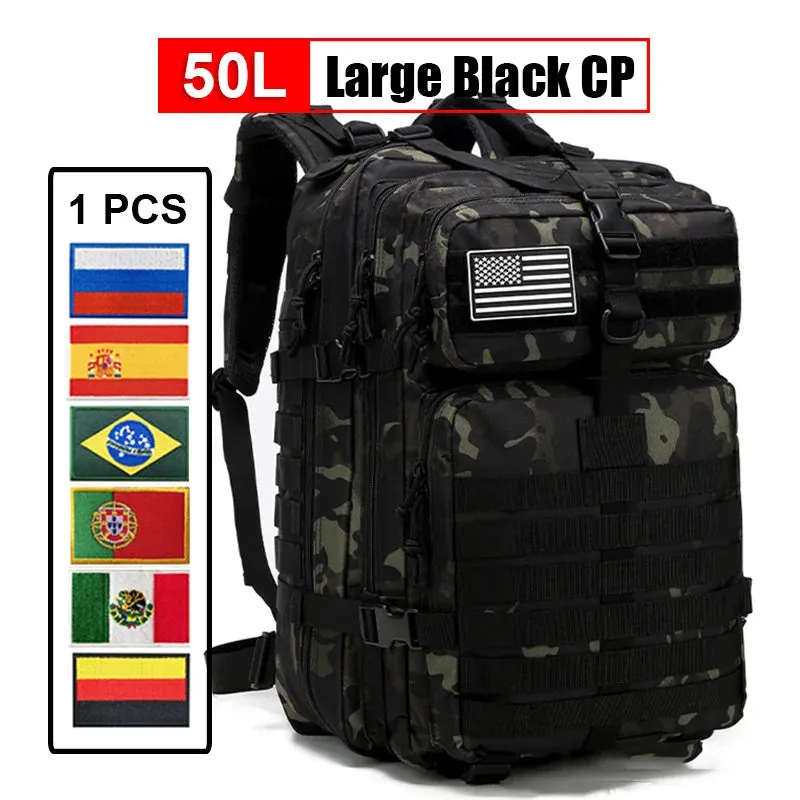 30L/50L 3P Tactical Backpack