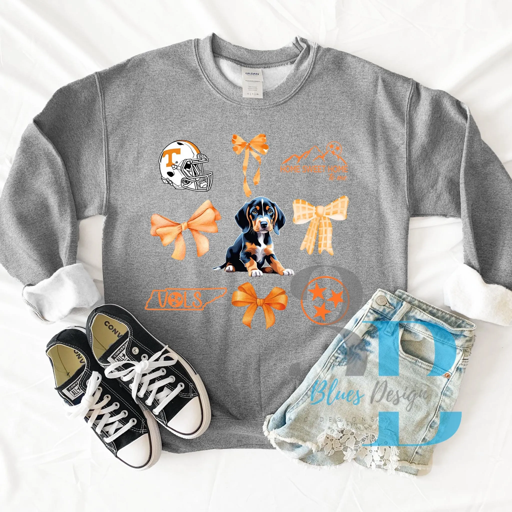 3Blues Designs | Tennessee Vols | SMOKEY |  DTF Transfer Sheet Iron On