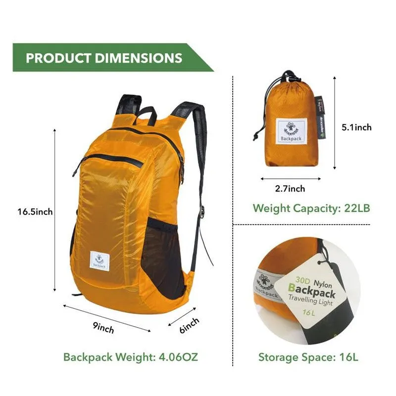 4monster - Hiking Lightweight Travel Backpack (24L)