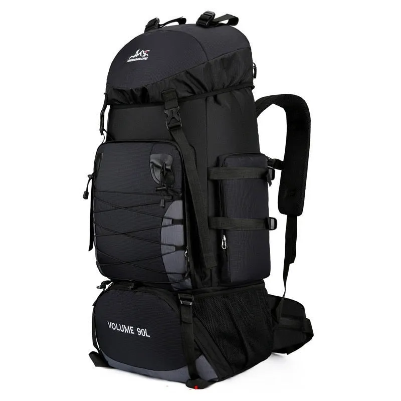 60L Outdoor Hiking Backpacks Travel Climbing Bag Waterproof Bags Trekking Camping with Rain Cove