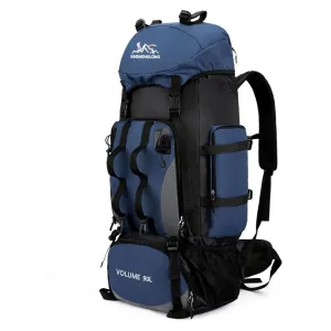 60L Outdoor Hiking Backpacks Travel Climbing Bag Waterproof Bags Trekking Camping with Rain Cove