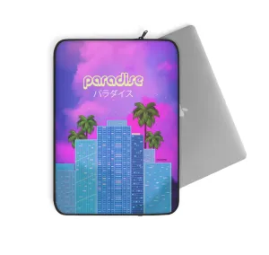 80s Japanese City Pop Aesthetic - paradise laptop case