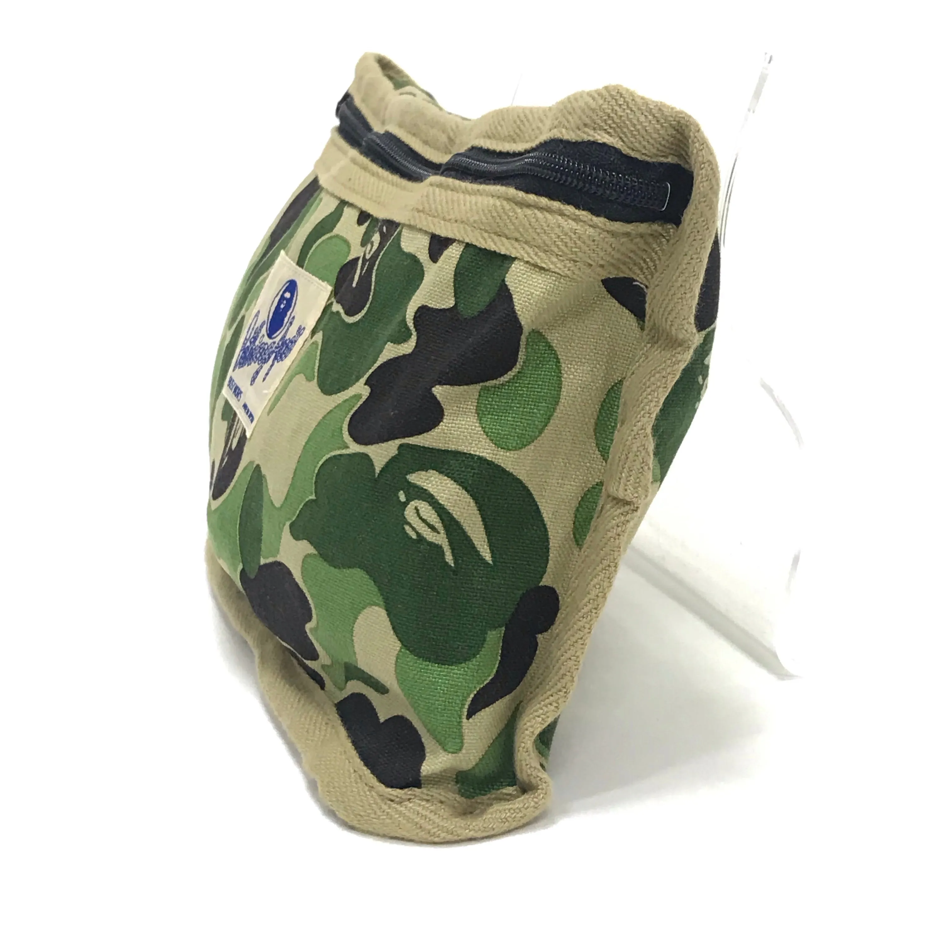 A Bathing Ape Bape Vintage ABC Camo Pouch Green