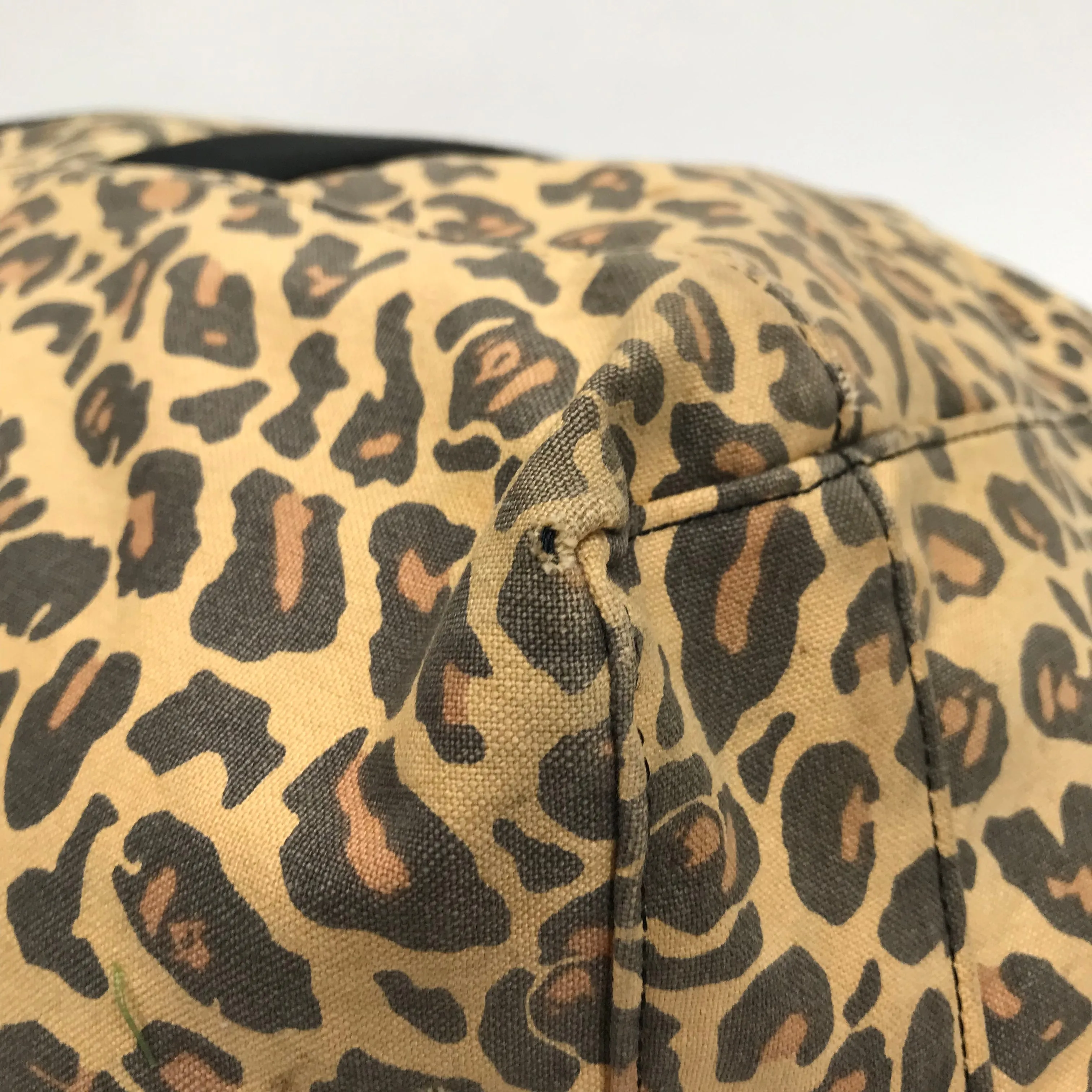 A Bathing Ape Bape Vintage Leopard Camo Duffle Bag