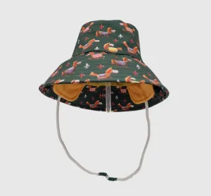 Adventurer Bucket Rain Hat  Horses