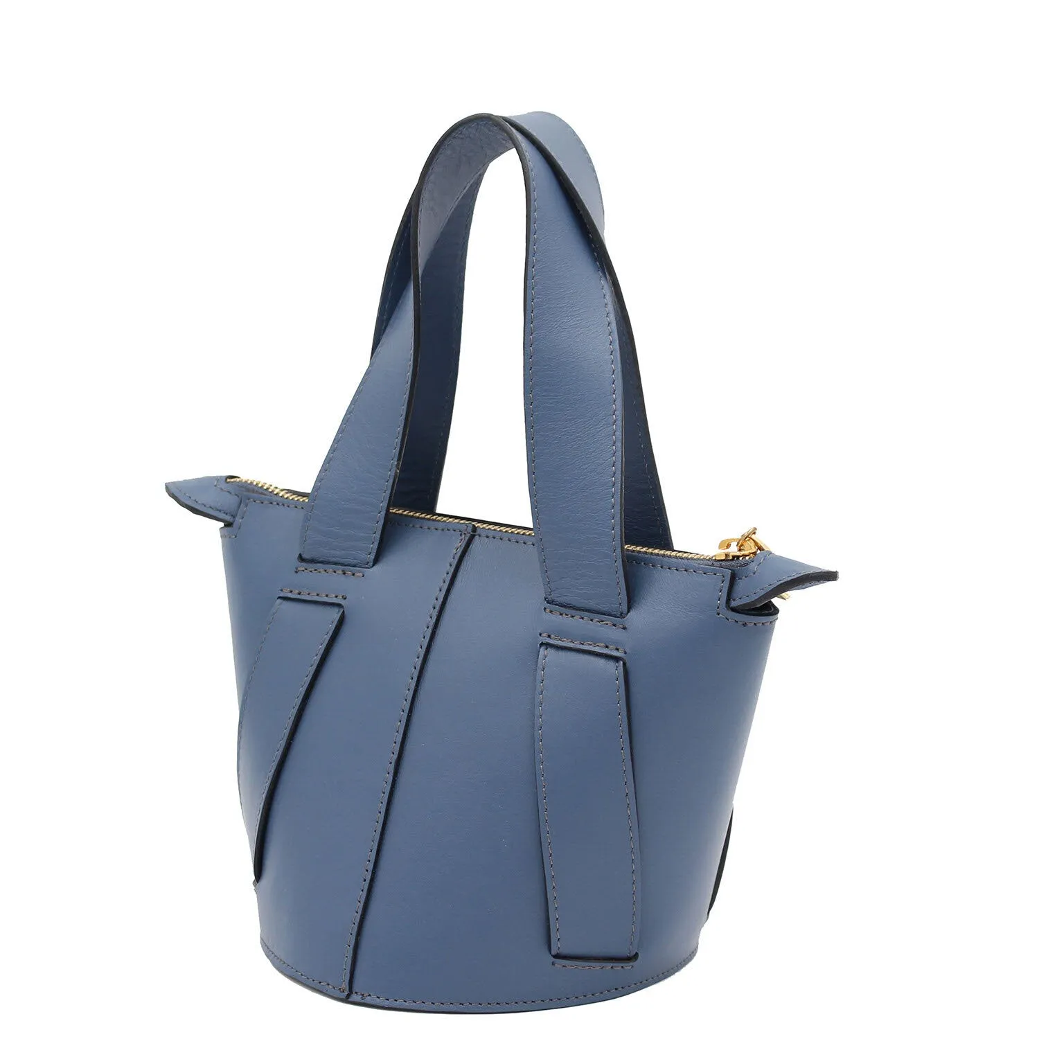 Aegean Blue | Bucket Bag