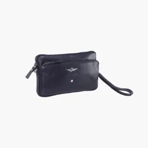 Air Force Military Pochette Men in Leather Vintage Line AM356-NE