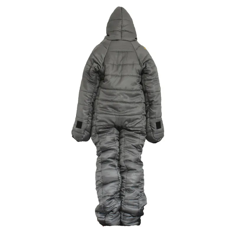 Alien Sleeping Bag Polyester Fiber Wearable Lazy Bag Comfortable Durable Sleeping Bag Funny Full Body Rest Bags Warm Hiking Tool