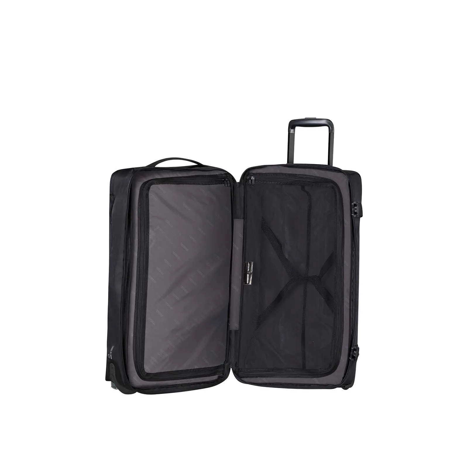 American Tourister Urban Track 68cm Wheeled Duffel Asphalt Black