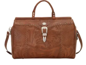 American West Handbag Travel Collection: Retro Duffel Luggage Bag