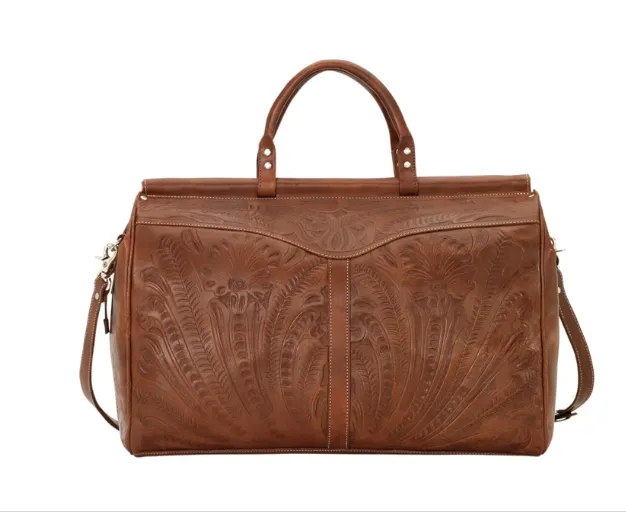 American West Handbag Travel Collection: Retro Duffel Luggage Bag