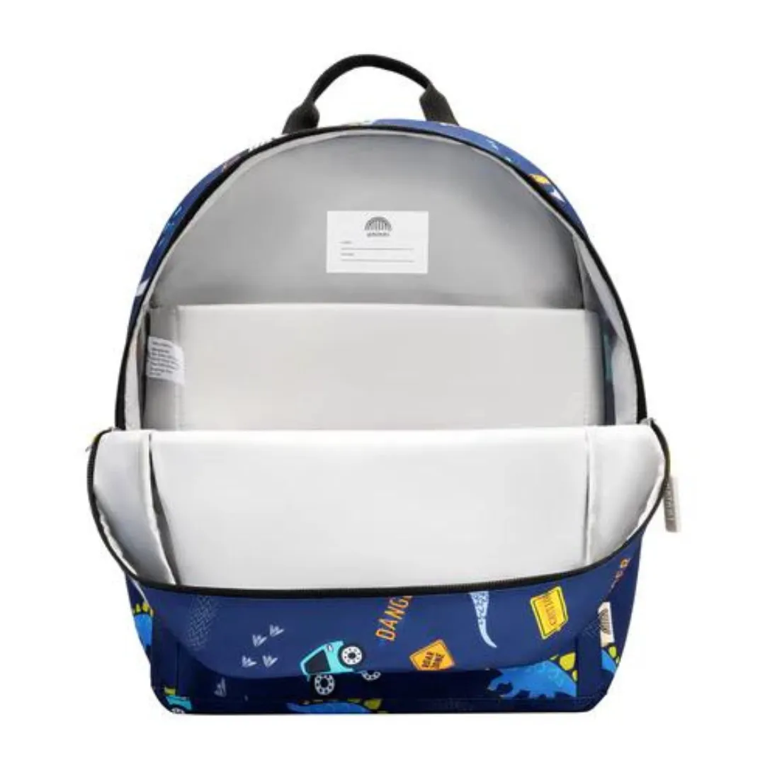 Backpack-Navy Dinosaur