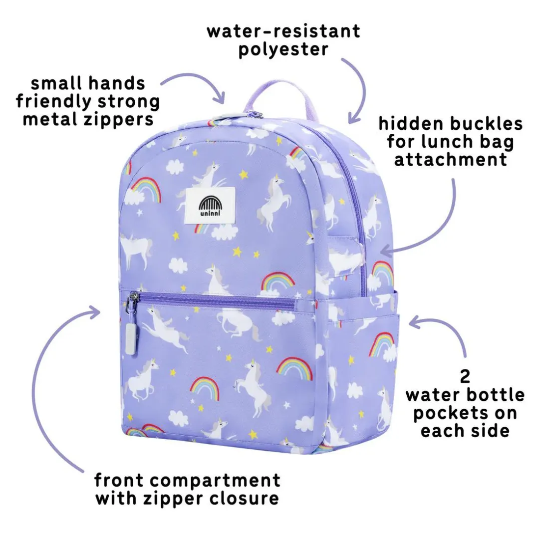 Backpack-Rainbow Unicorn