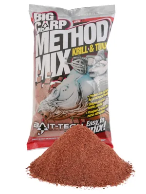 BAIT TECH Big Carp Method Mix: Krill & Tuna (2kg)