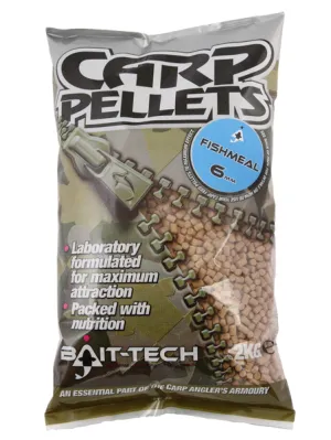 BAIT TECH Fishmeal Carp Feed Pellets 2kg
