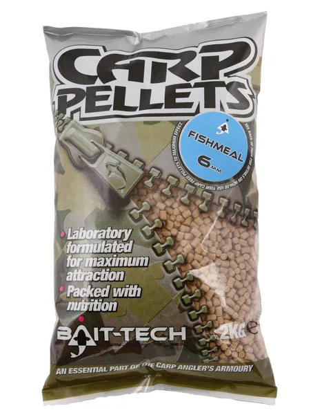 BAIT TECH Fishmeal Carp Feed Pellets 2kg