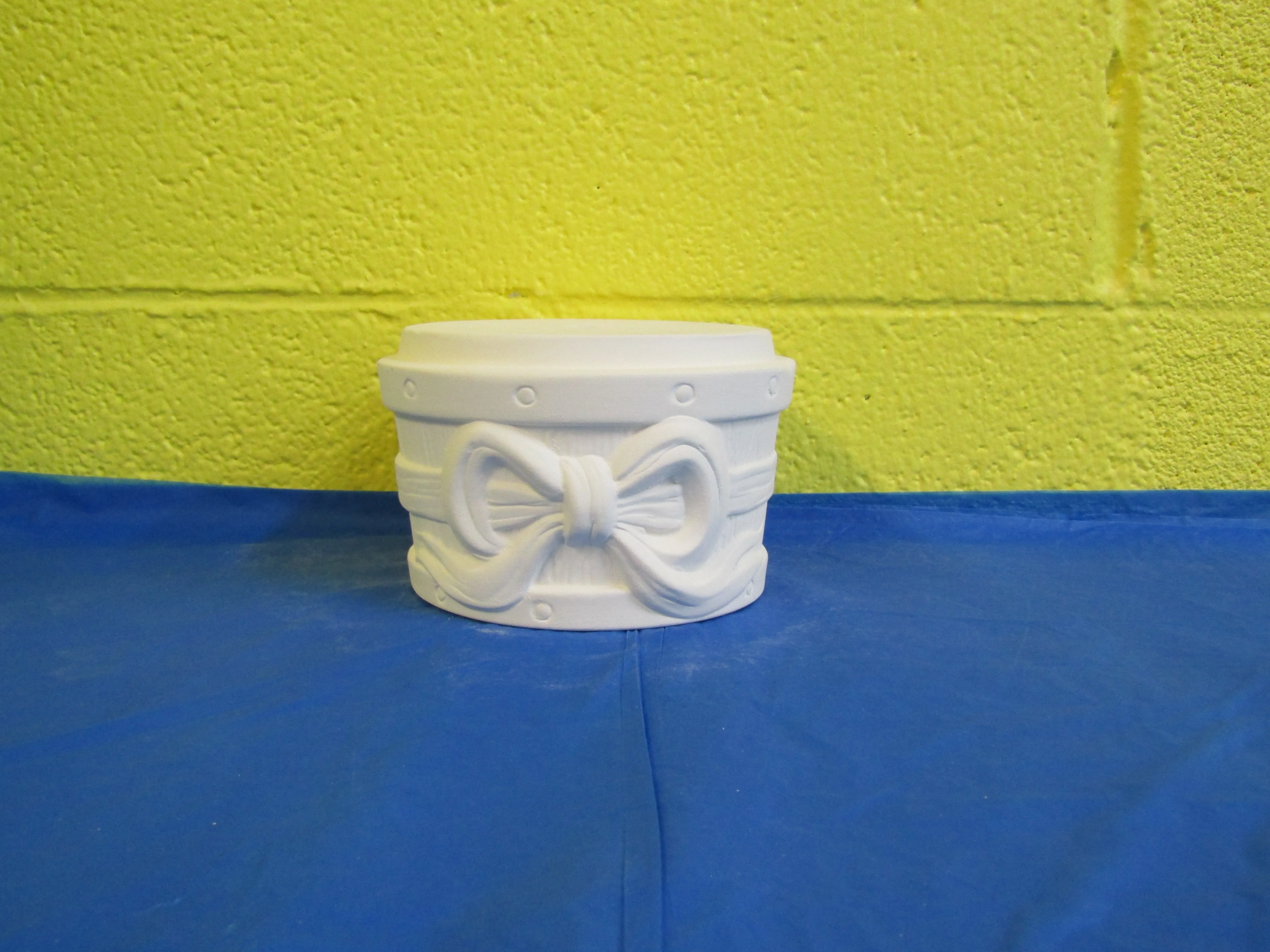 Base - Wooden Bucket, Bow, Medium