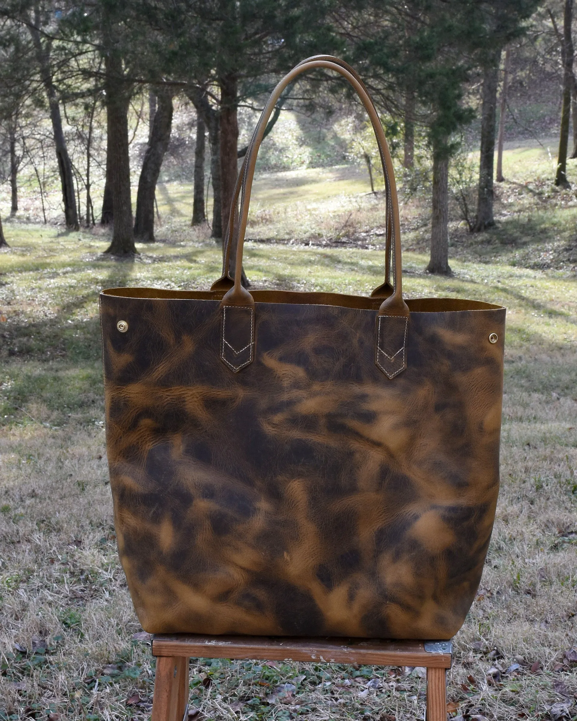 Basically Beautiful Leather Tote