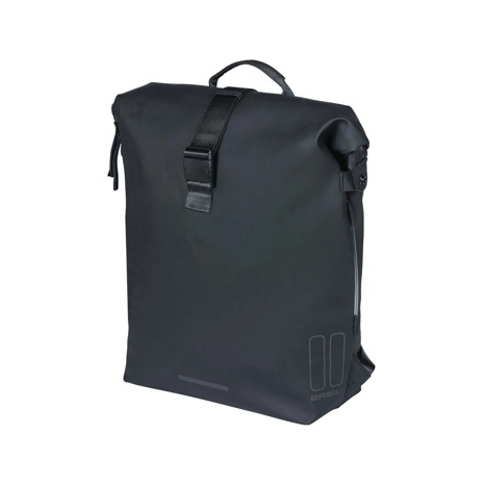 Basil Soho Bicycle Bag/Backpack With Led Light 17L Black