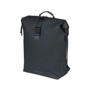 Basil Soho Bicycle Bag/Backpack With Led Light 17L Black