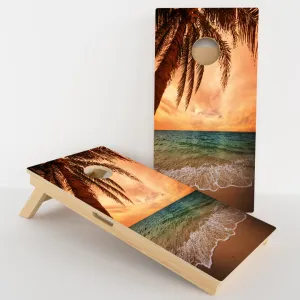 Beach Paradise Professional Cornhole Boards