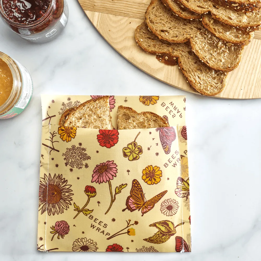 Bee's Wrap - Snack & Sandwich Bags - Meadow Magic
