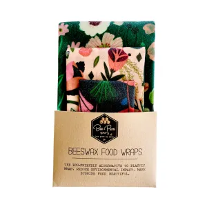 Beeswax Food Wraps - Enchanted Rainforest