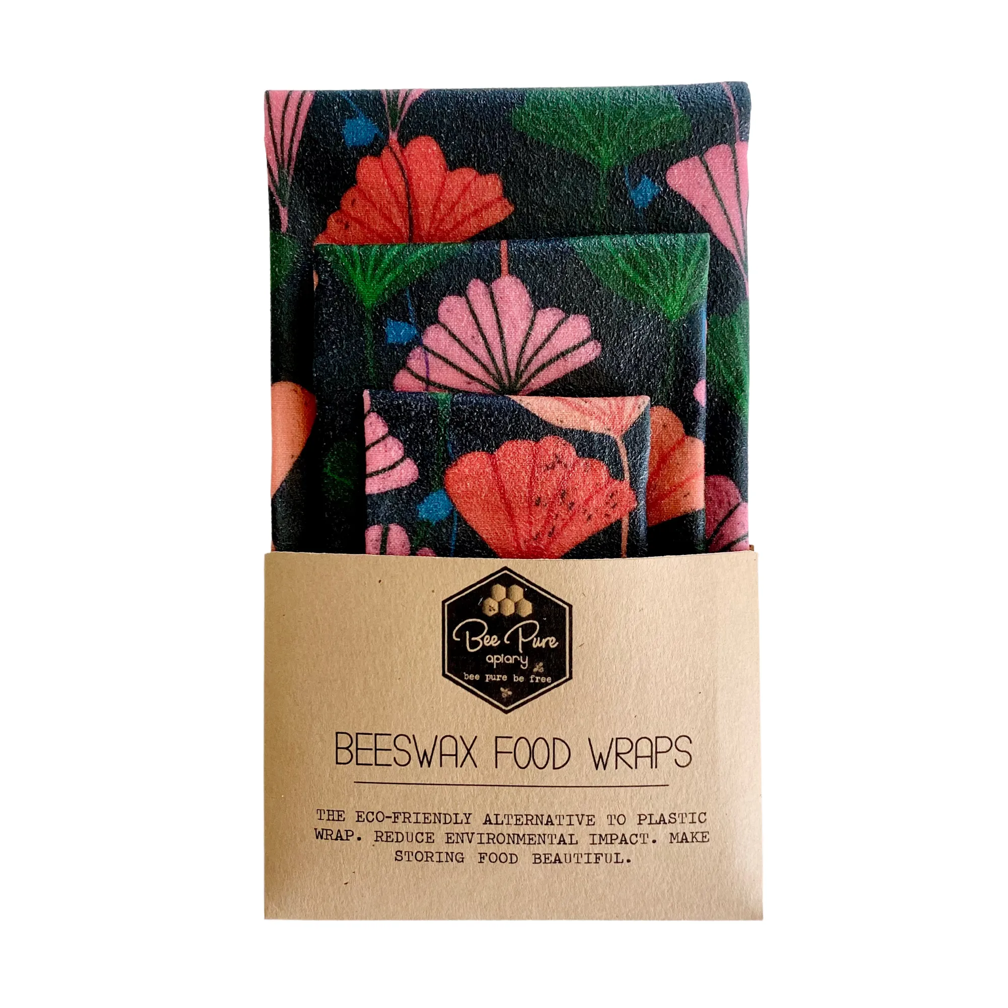 Beeswax Food Wraps - Enchanted Rainforest