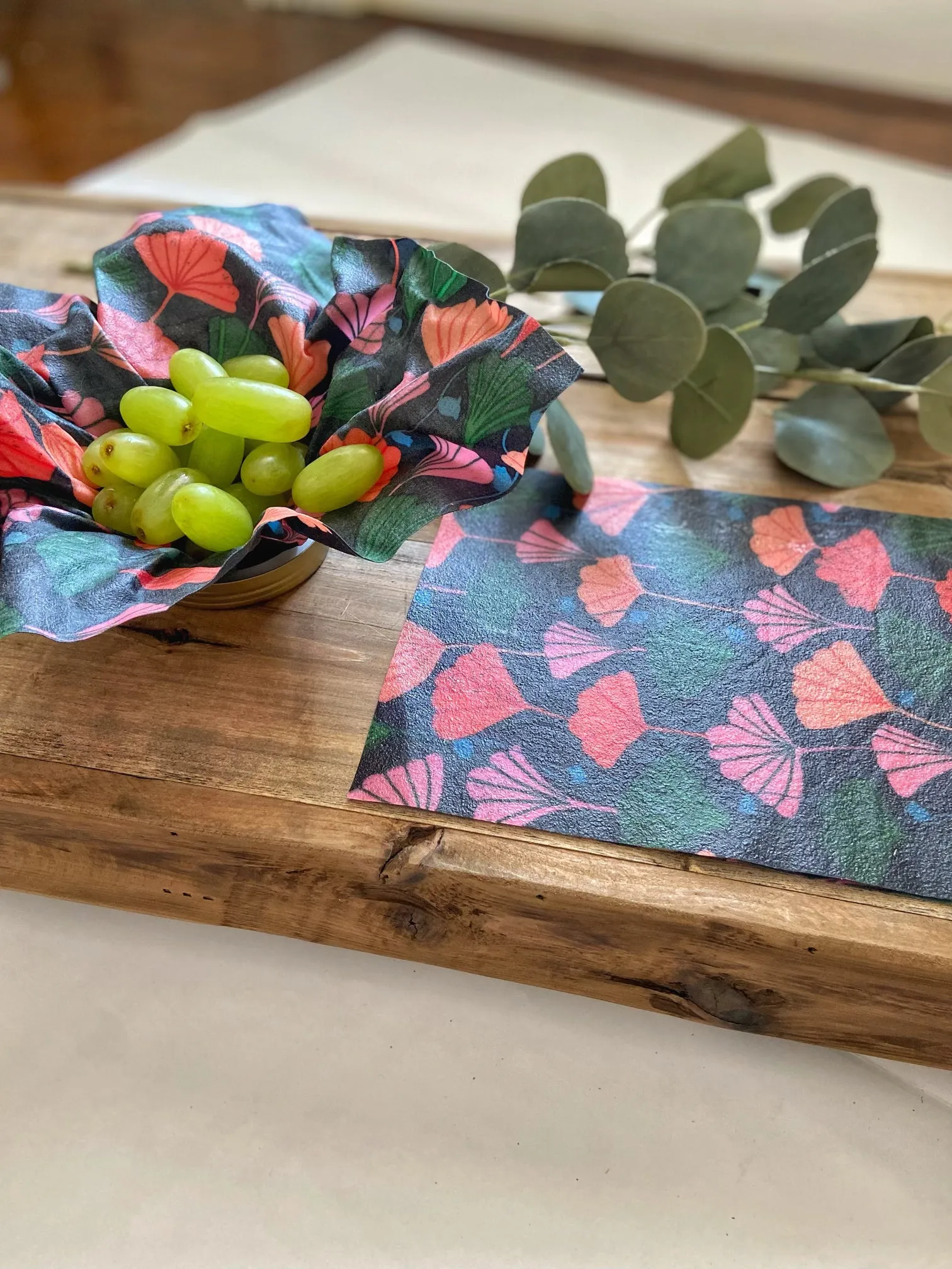 Beeswax Food Wraps - Enchanted Rainforest
