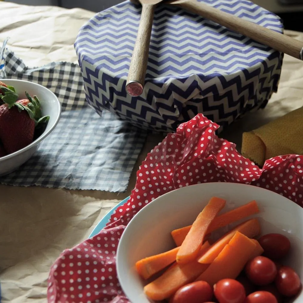 Beeswax Food Wraps from The Family Hub - The Kitchen Set