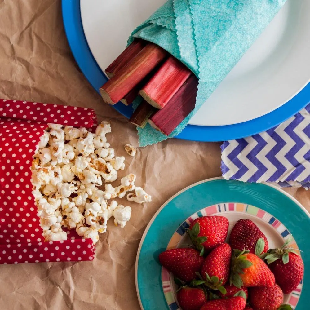 Beeswax Food Wraps from The Family Hub - The Kitchen Set