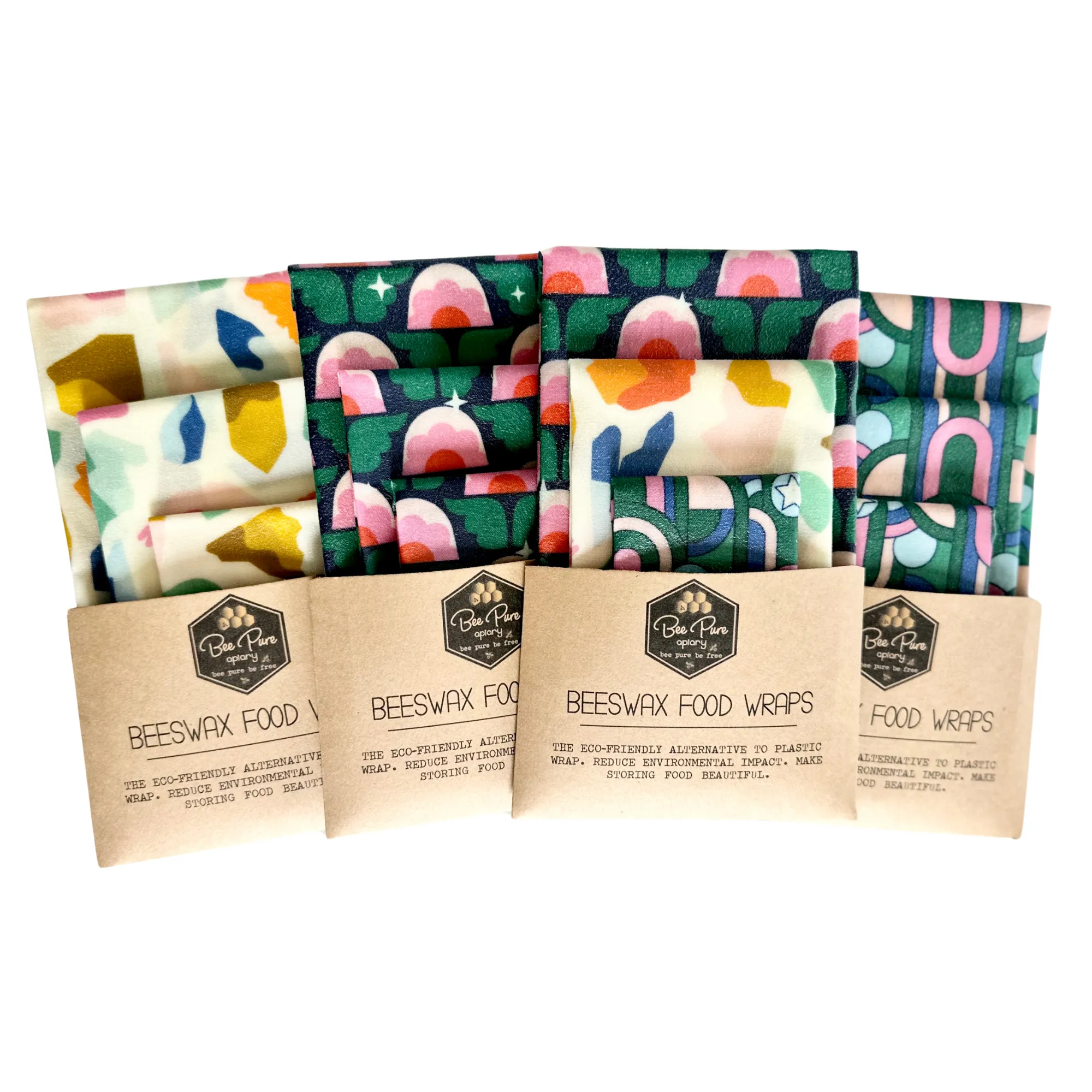 Beeswax Food Wraps - Moon Bloomers