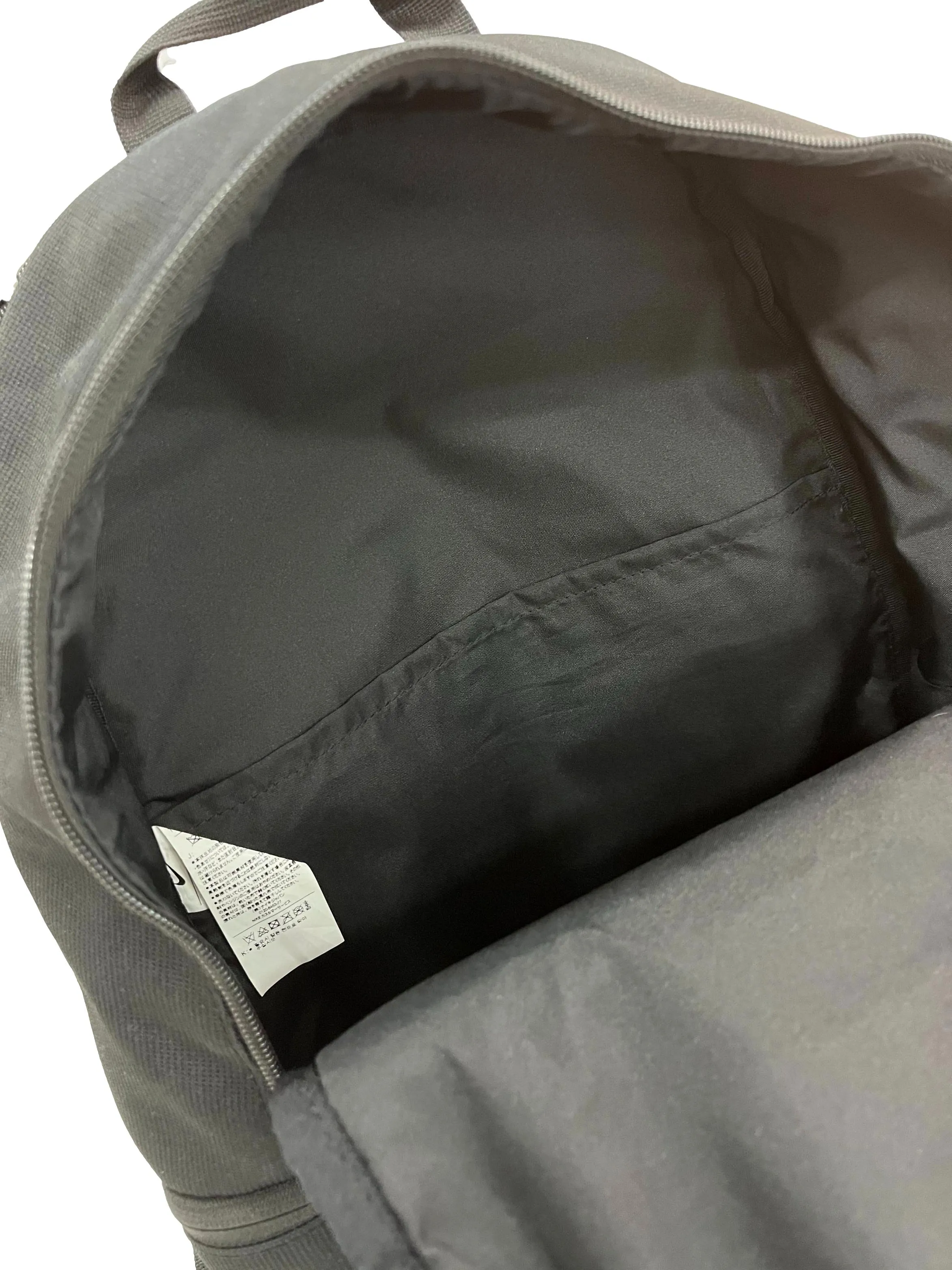 Black Simple Backpack