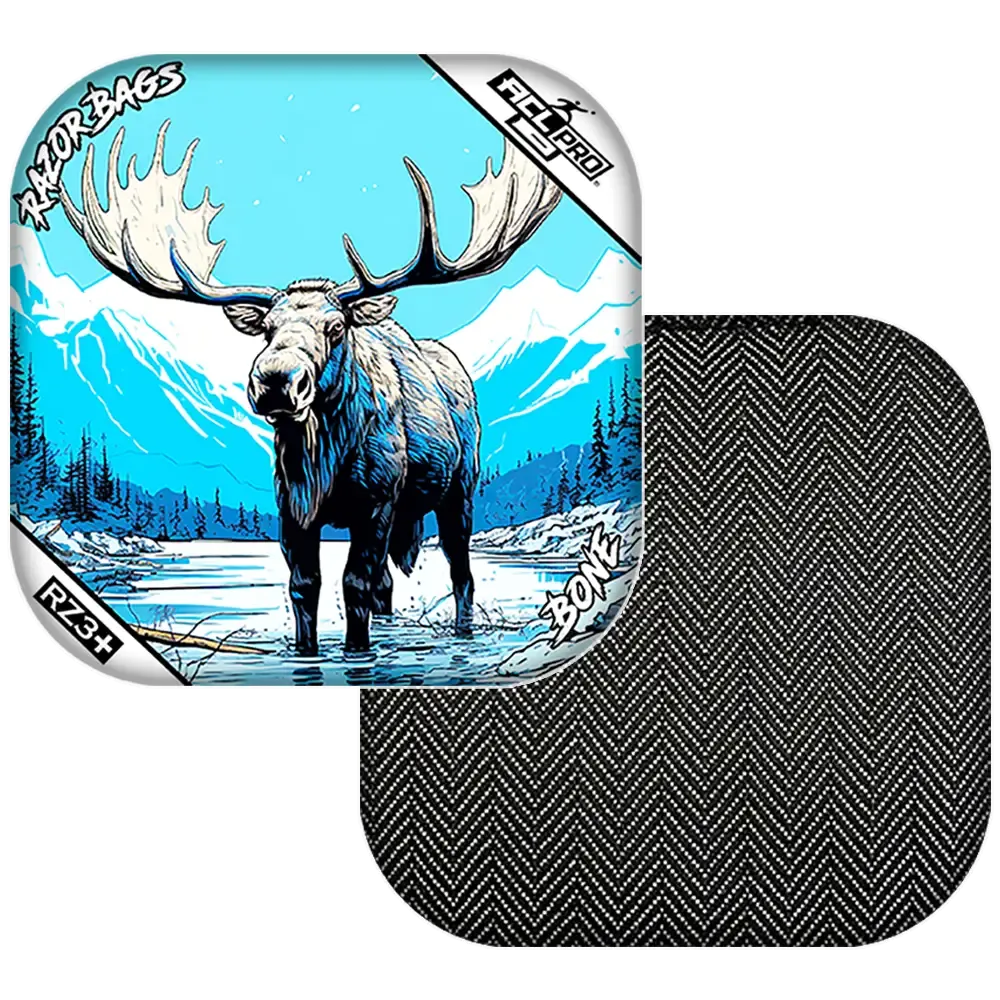 Bone | Alaskan Moose | ACL PRO Razor Cornhole Bags