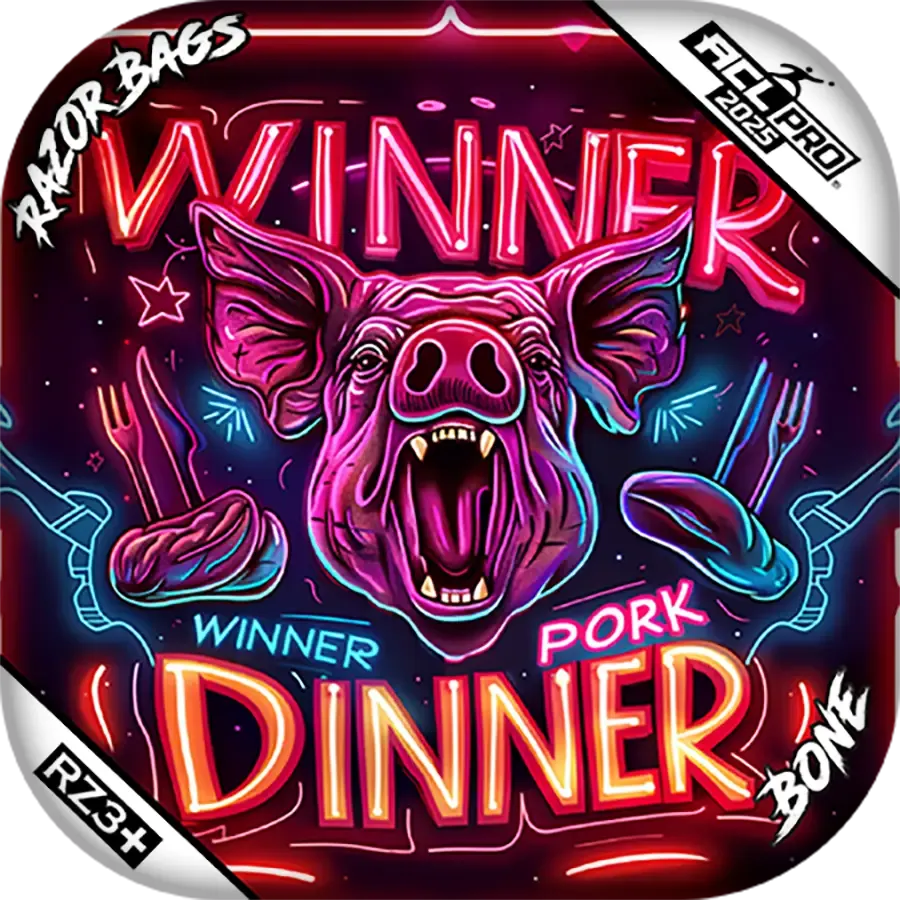 Bone | Pork Dinner | ACL PRO Razor Cornhole Bags